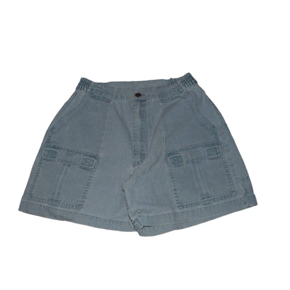 Vintage L.L. Bean Women's high waisted Blue Jean Shorts